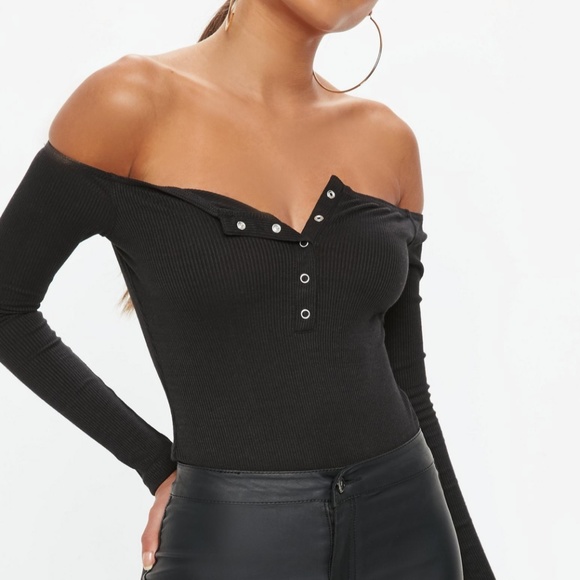 Tops - Ribbed Bodysuit